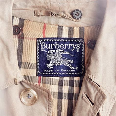 burberry trench coats appeared
